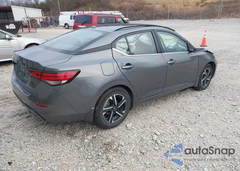 2025 Nissan Sentra Sv из США, поврежденный, VIN 3N1AB8CV8SY410979